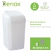 Corbeille à papier Denox Blanc 30 L