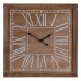 Reloj de Pared Natural Madera de abeto 60 x 5 x 60 cm