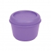 Recipient pentru conservarea alimentelor Milan Sunset Violet Plastic Rotund 250 ml Ø 10 x 7 cm