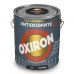 Synteettinen emalimaali Oxiron 5809045 Metalli Musta Sinistäminen 4 L