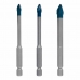 Set bušilica BOSCH Expert Hex-9 Hardceramic 2608900595 Ø 5 mm Ø 6 mm Ø 8 mm 3 Dijelovi