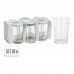 Set očal Excellent Houseware Kristal 200 ml (6 kosov)