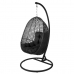 Schaukelstuhl Dido 190 x 95 x 95 cm Schwarz Rattan