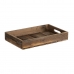 Snacksbrett 48 x 32 x 6 cm Naturell Grantre 3 Deler