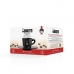 Conjunto de Chávenas de Café Bialetti 700000671 Preto Porcelana 75 ml