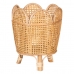 Set of Planters 34 x 34 x 43,5 cm Natural Rattan (2 Units)