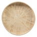 Plateau apéritif Beige Bambou 35 x 35 x 5 cm Bois MDF