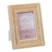 Fotoramar Beige Bambu Trä MDF 17 x 1 x 22 cm