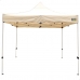 Gazebo Aktive Dobrável Altura ajustável Aço Poliéster 420D Oxford Creme 300 x 320 x 300 cm