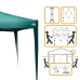 Gazebo Aktive 300 x 250 x 300 cm Stoffa Acciaio Verde