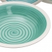 Servizio di Piatti 18 Pezzi Azzurro Verde 1 cm Gres