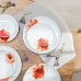 Evőeszközök 18 Darabok Porcelán 1 cm Pipacs