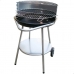 Söegrill Ratastega Aktive Emailitud metall 51 x 82 x 51 cm Must