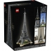 Playset Lego Icons: Eiffel Tower - Paris, France 10307 10001 Delar 57 x 149 x 57 cm