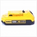 Heroplaadbare lithium batterij Dewalt DCB183 Heroplaadbare lithium batterij 18 V Lithium