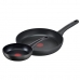 Комплект Тигани Tefal G26890 Черен Алуминий 2 броя Ø 22 cm Ø 28 cm