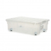 Caja de Almacenamiento con Ruedas 30 L 40 x 18 x 59,5 cm (14 Unidades)