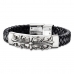 Bracelete masculino Save Brave SBB-PARIS-BK-19 19 cm