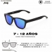 Gafas de Sol Infantiles Hawkers One Kids Sky Ø 47 mm Negro