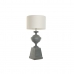 Bureaulamp Home ESPRIT Wit Grijs Hars 35,5 x 35,5 x 79 cm