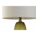 Bordlampe Home ESPRIT Grønn Beige Gyllen Krystall 50 W 220 V 36 x 36 x 61 cm