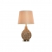 Bordlampe Home ESPRIT Brun Beige Gyllen Naturell 50 W 220 V 33 x 33 x 60 cm