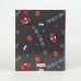 Ring binder Spider-Man Black A4 26 x 32 x 4 cm