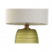 Bordlampe Home ESPRIT Grønn Beige Gyllen Krystall 50 W 220 V 38 x 38 x 57 cm