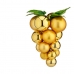 Bombka świąteczna Winogrona Mały Złoty Plastikowy 14 x 14 x 25 cm