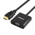 Adaptér HDMI na VGA s Audio Unitek Y-6333 Černý