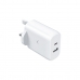 Chargeur mural KSIX GaN Blanc 45 W