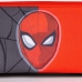 Pennenetui met 3 vakken Spider-Man Rood Zwart 22,5 x 2 x 11,5 cm