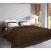 Remplissage de couette Poyet  Motte Calgary Moka Chocolat 200 x 200 cm 400 g /m²