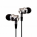 Auriculares V7 HA111 Preto Prateado