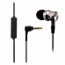 Auriculares V7 HA111 Preto Prateado