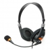 Auriculares com microfone Natec NSL-0294 Preto Laranja (1 Unidade)