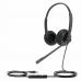 Auriculares com microfone Yealink UH34 DUAL TEAMS Preto