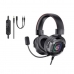 Auriculares com microfone Conceptronic ATHAN03B Preto