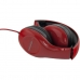 Auriculares Esperanza EH138R Preto Vermelho