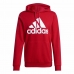 Hanorac cu Glugă Bărbați Adidas Essentials Big Logo Roșu