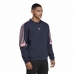 Herensweater zonder Capuchon Adidas Future Icons 3 Marineblauw Zwart