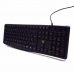 Tastatur Ewent EW3001 Svart Spansk Qwerty