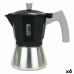 Italiaanse Koffiepot Quttin Aluminium Staal 9 Kopjes 450 ml (6 Stuks)