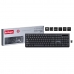 Klaviatuur Activejet K-3911W Must QWERTY