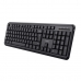 Teclado sem Fios Trust 24333 Qwerty Italiano Preto (Recondicionado A)