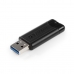 USB Zibatmiņa Verbatim 49320 Atslēgu ķēde Melns 256 GB