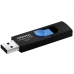 USB-pulk Adata UV320 Must/Sinine 64 GB