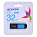 Στικάκι USB Adata DashDrive UV128 32GB 32 GB Μπλε Μαύρο 32 GB