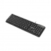 Tastatur Tacens ACP0ES Svart Spansk Qwerty QWERTY