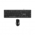 Teclado Tacens ACP0ES Preto Qwerty espanhol QWERTY